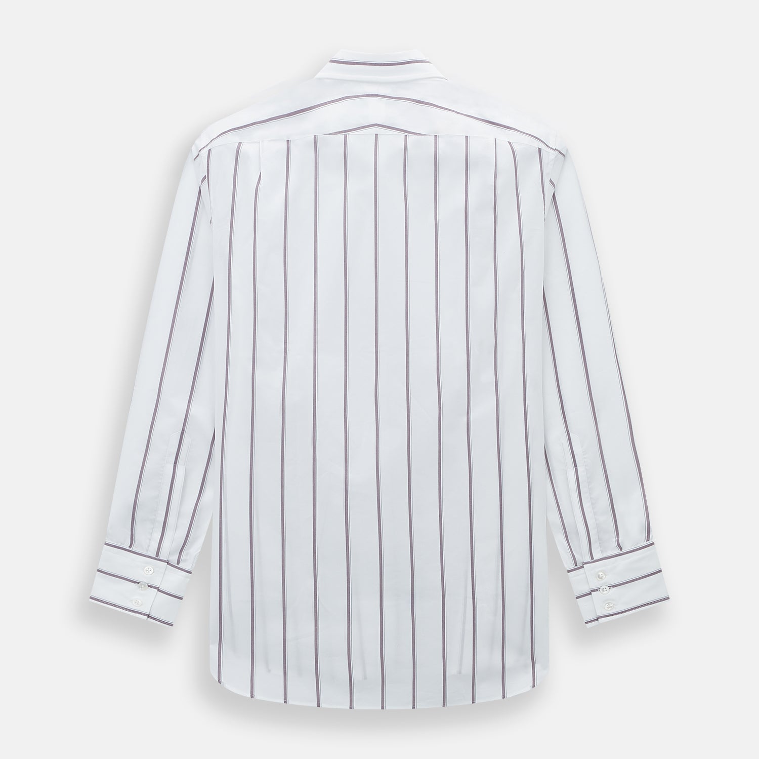 Image 3 of product Burgundy Track Stripe Mayfair Shirt