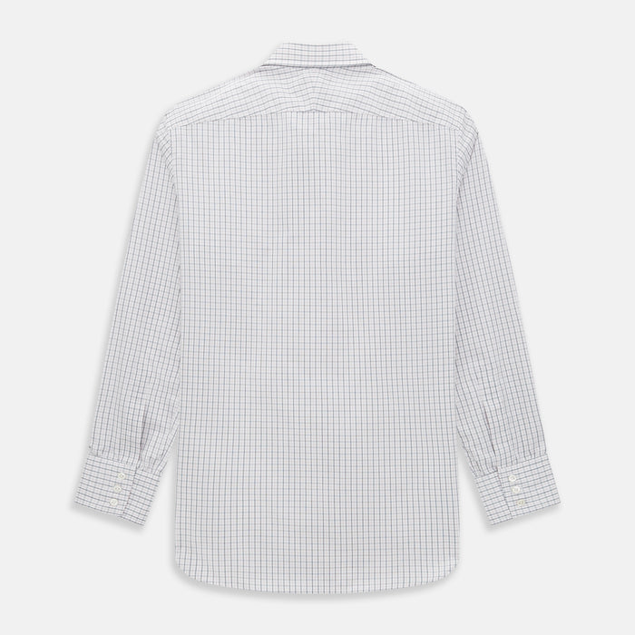 Blue and Red Graph Check Westminster Shirt Image 2