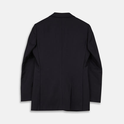 Navy Escorial Wool Jacket Image 2