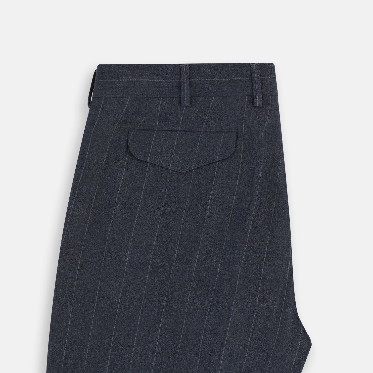 Image 6 of product Navy Striped Edmund trousers