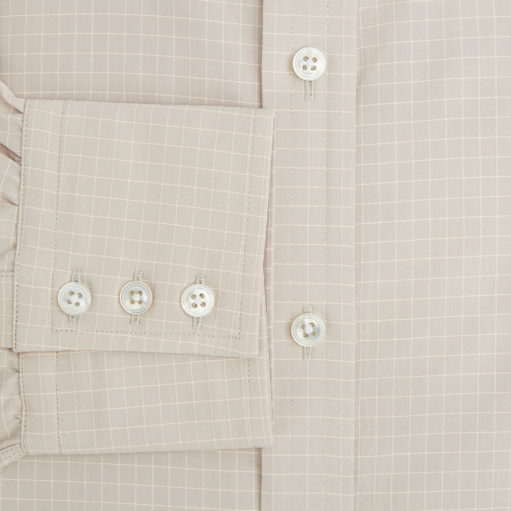 Pale Pink Fine Check Mayfair Shirt