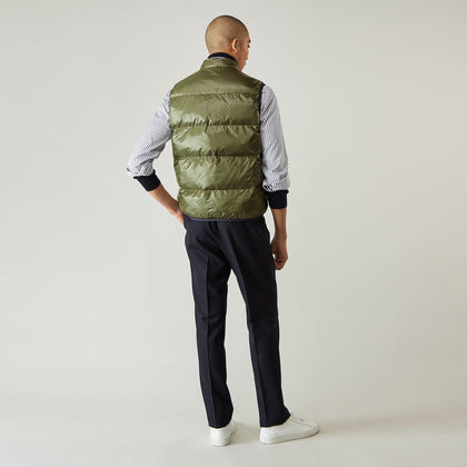 Green Peyton Sealup Quilted Gilet Image 3