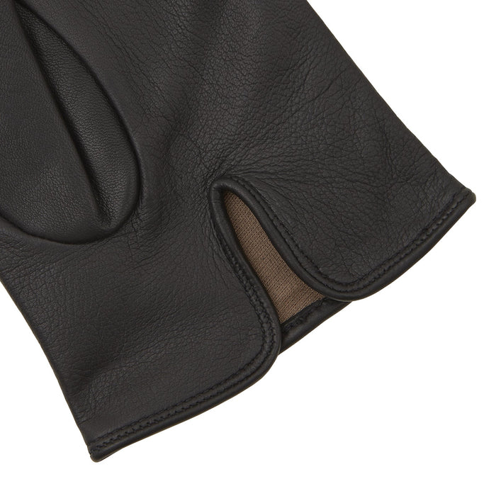 Berkeley Black Leather Evening Gloves Image 1