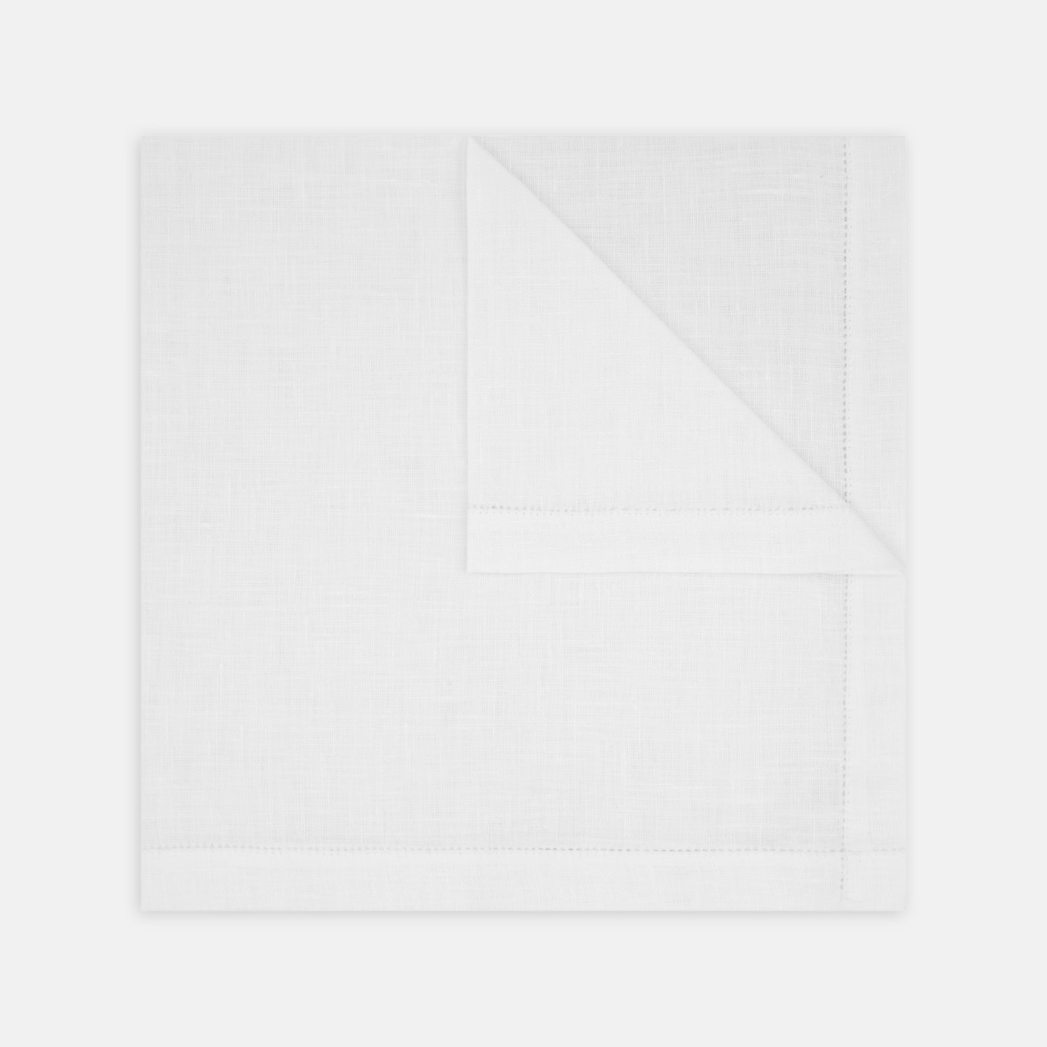 Image 1 of product White Linen Handkerchief