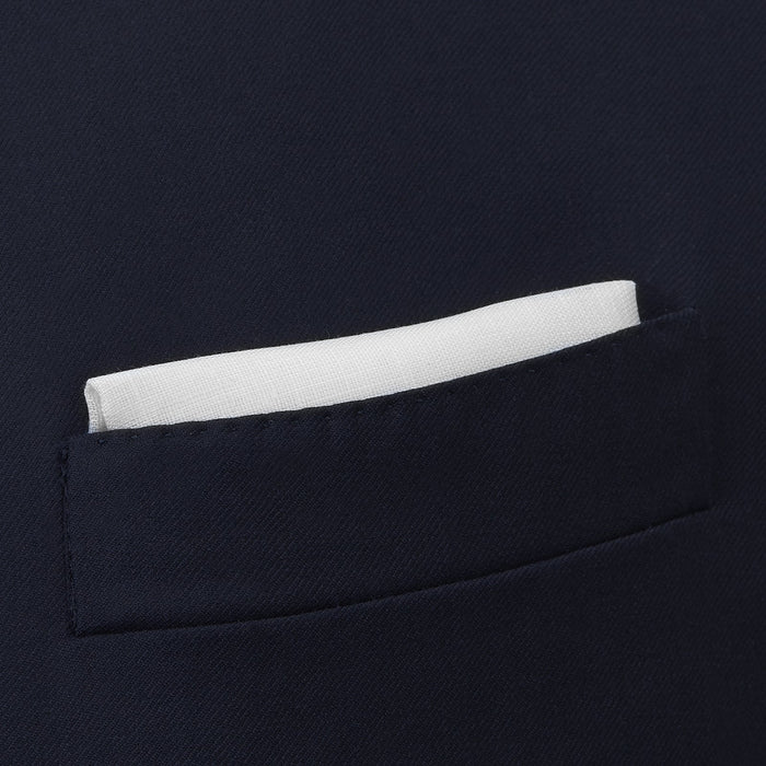 White Linen Handkerchief Image 3
