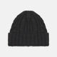 Charcoal Cable Knit Cashmere Hat
