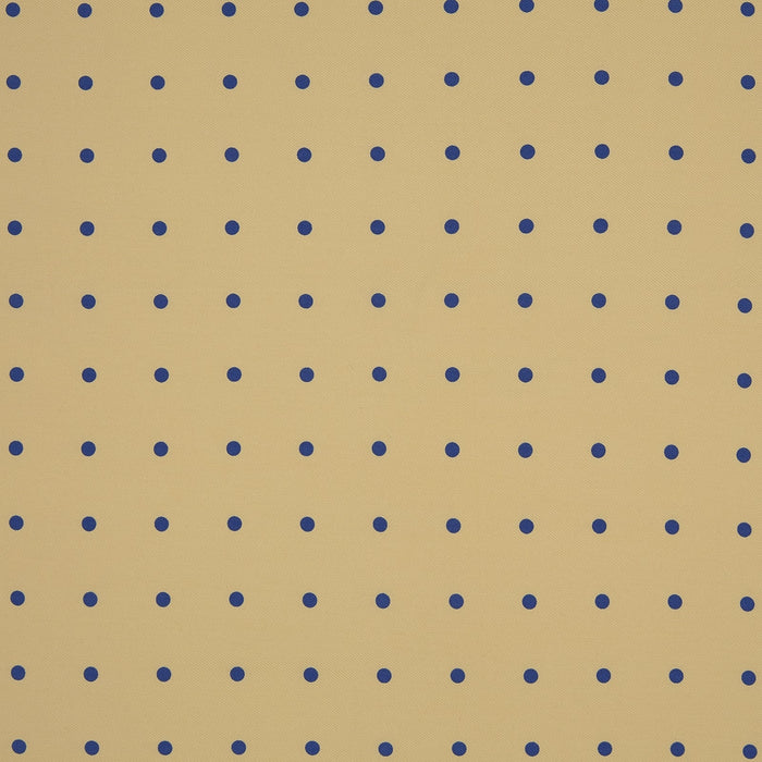 Yellow and Blue Spot Silk Pocket Square Image 2