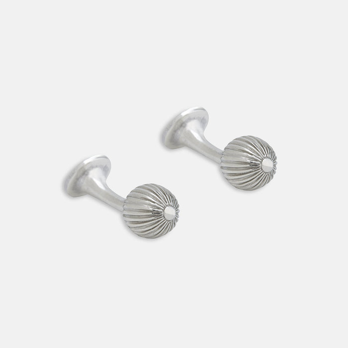 Sterling Silver Ornament Cufflinks
