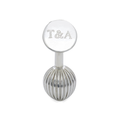 Sterling Silver Ornament Cufflinks