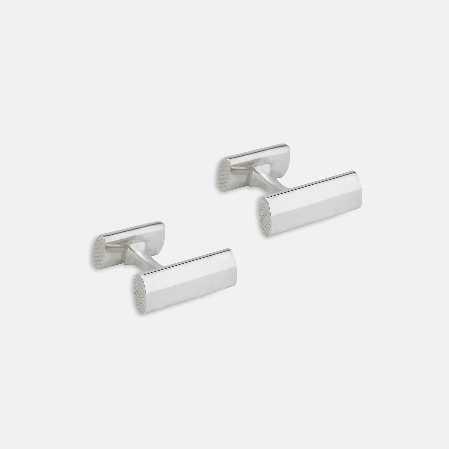 STERLING HANDLEBAR CUFFLINKS