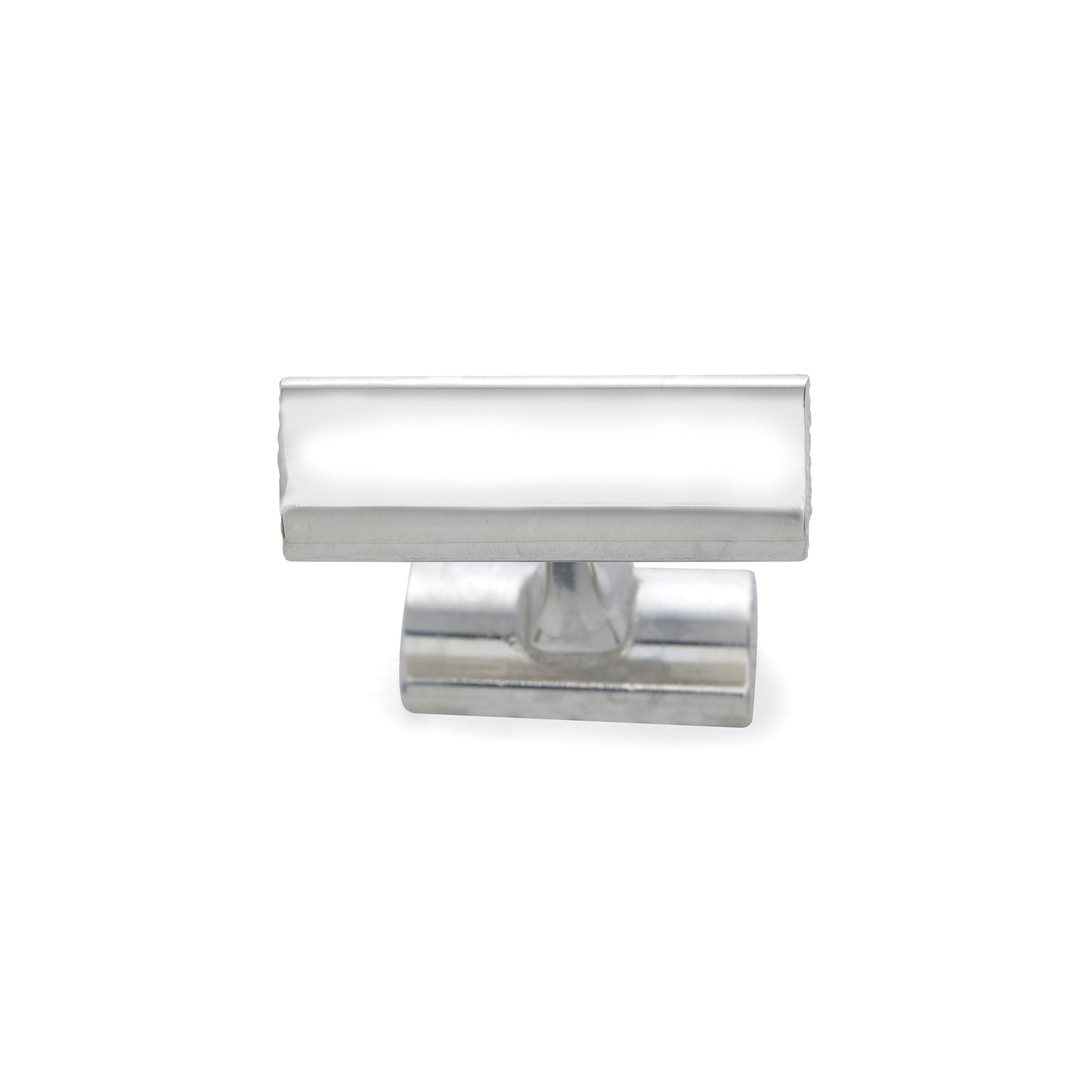 View 2 of product Turnbull & Asser STERLING SILVER HANDLEBAR CUFFLINKS feature a sleek, smooth finish, shown against a plain white background.