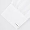 View 4 of product Turnbull & Asser STERLING SILVER HANDLEBAR CUFFLINKS feature a sleek, smooth finish, shown against a plain white background.