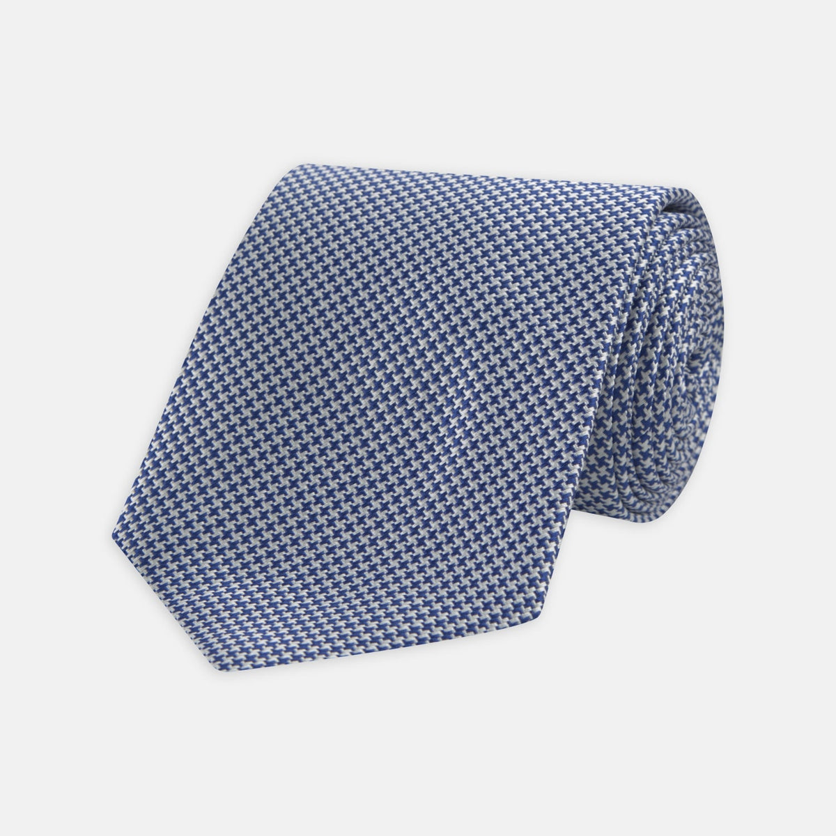 Houndstooth Silk Tie