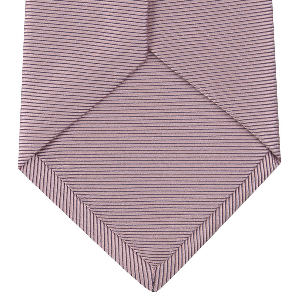 Rose Horizontal Twill Silk Tie