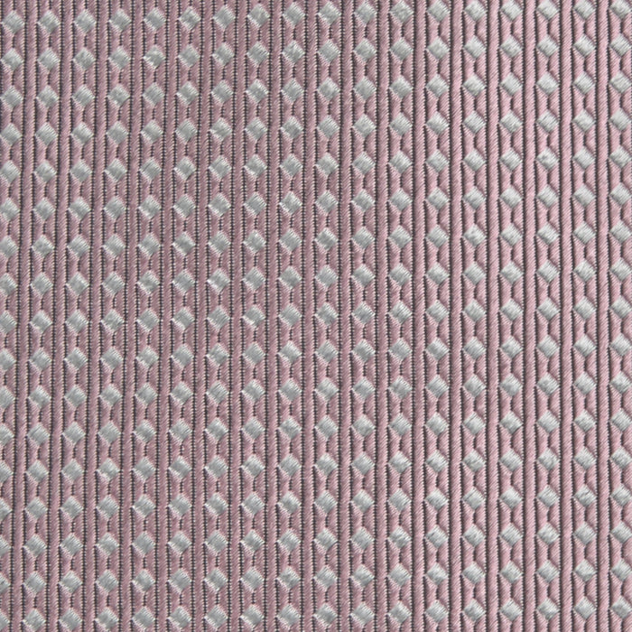 Rose and White Diamond Silk Tie Image 2