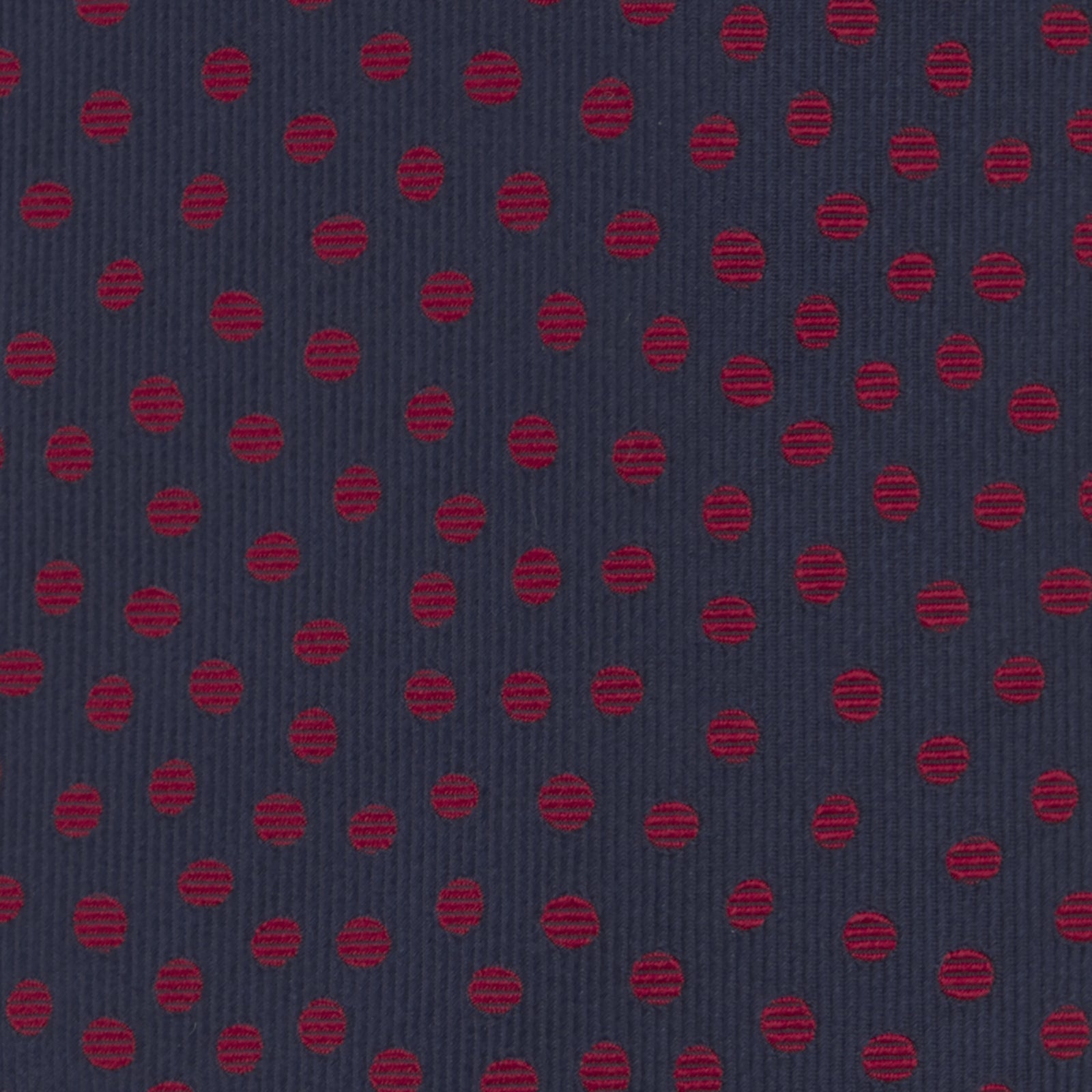 Image 3 of product Navy and Red Paint Spot Silk Tie