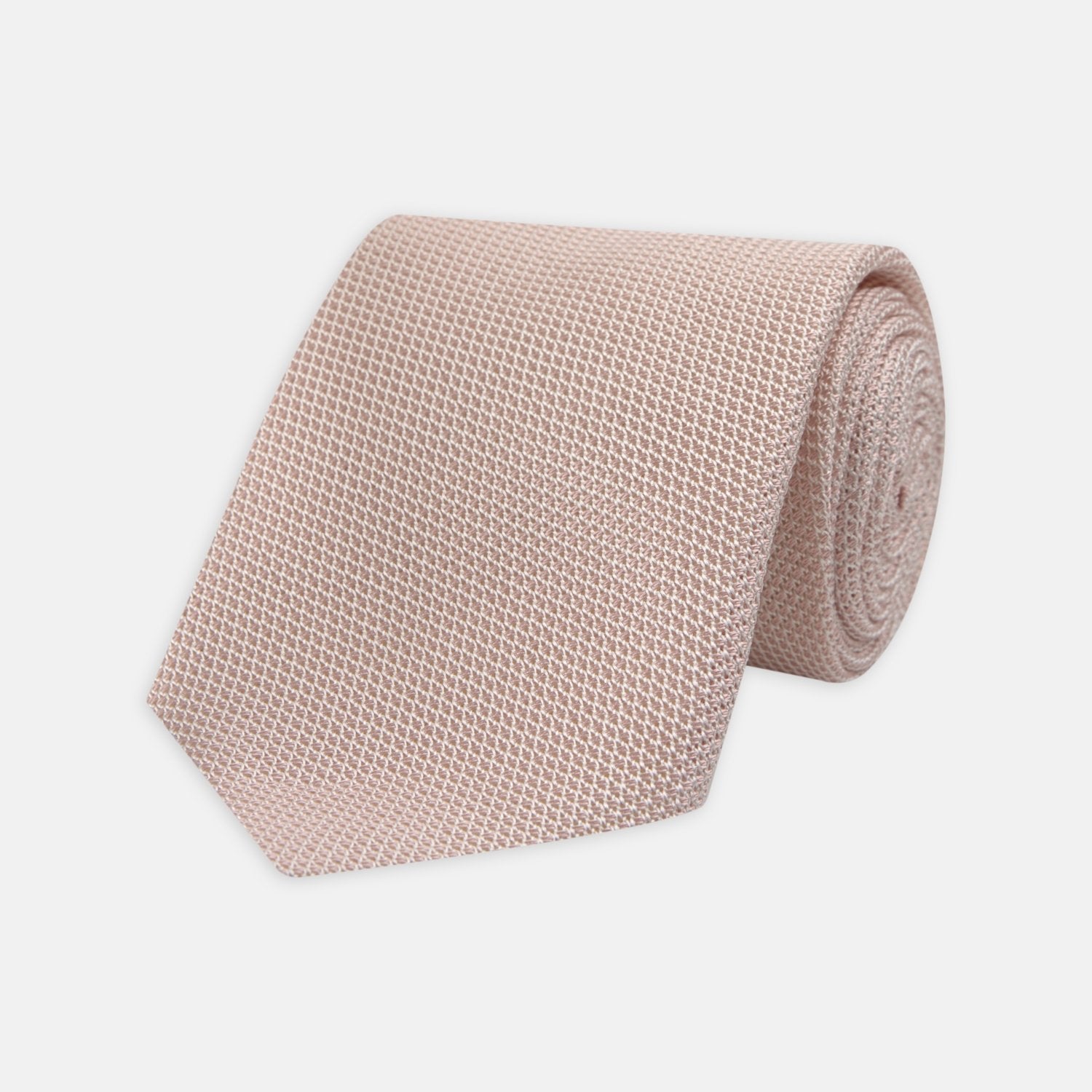 Image 1 of product Light Pink Grenadine Silk Tie