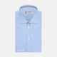 Light Blue End-on-End Shirt with Regent Collar and 3-Button Cuffs