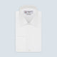 Two-Fold 120 White Shirt with T&A Collar and 3-Button Cuffs