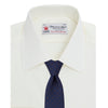 View 4 of product The Cream Sea Island Quality Cotton Shirt by Turnbull & Asser features a T&A collar and 3-button cuffs, crafted from premium cotton and displayed neatly folded against a plain white background.