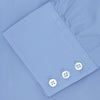 View 6 of product A pair of neatly folded light khaki pure cotton socks by Turnbull & Asser is displayed against a plain white background, their label visible and evoking the understated elegance typical of premium accessories.