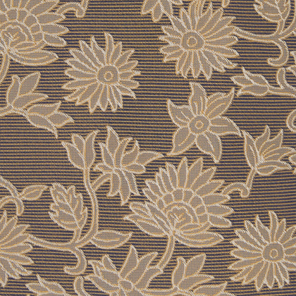 Copper Floral Occasion Silk Tie Image 2