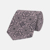 Pink Wallpaper Silk Tie