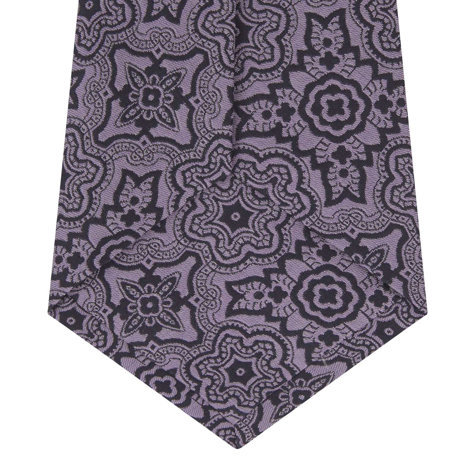 Purple Wallpaper Silk Tie