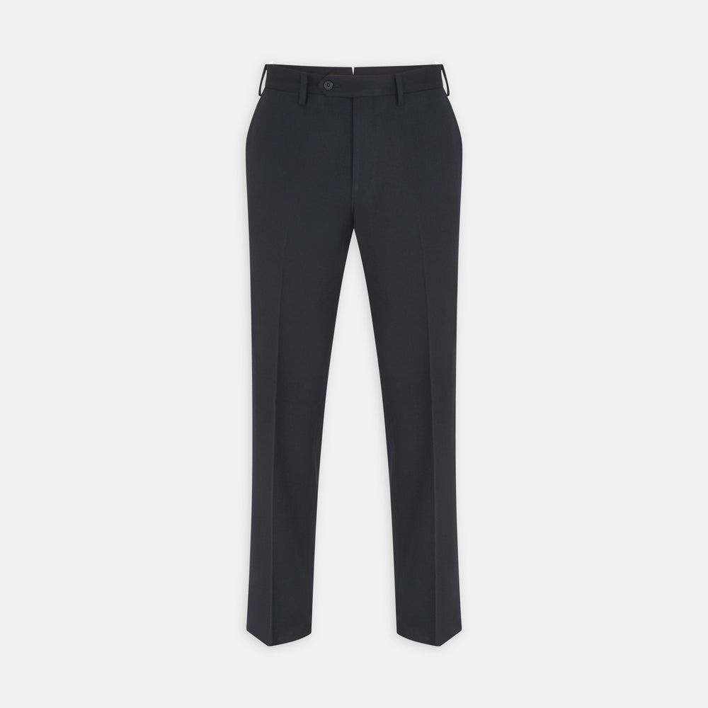 Manson Navy Wool Serge Trousers