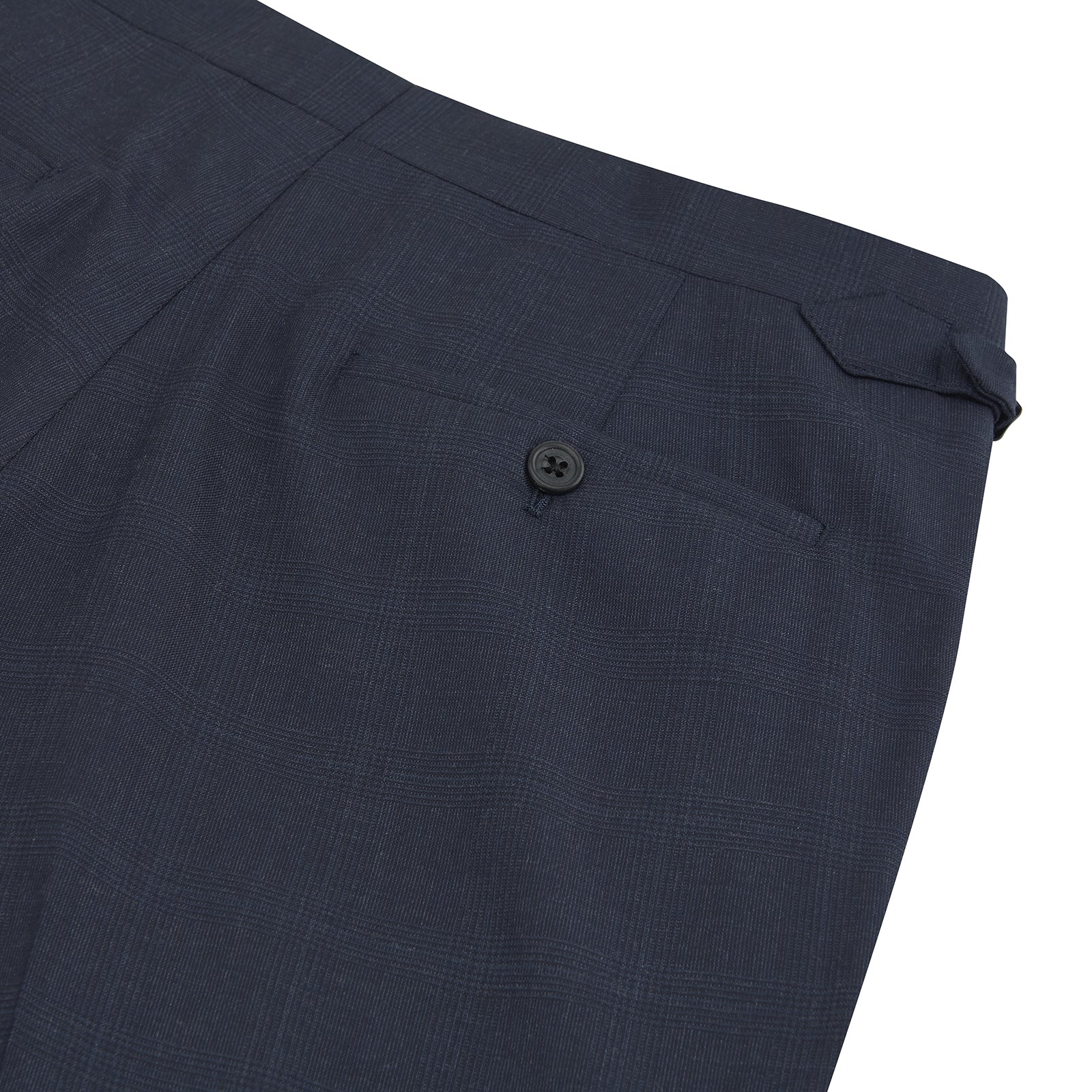 Image 2 of product Harry Navy Check Wool Trousers