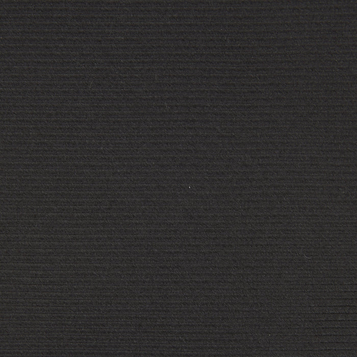 Slim Black Twill Silk Tie Image 2