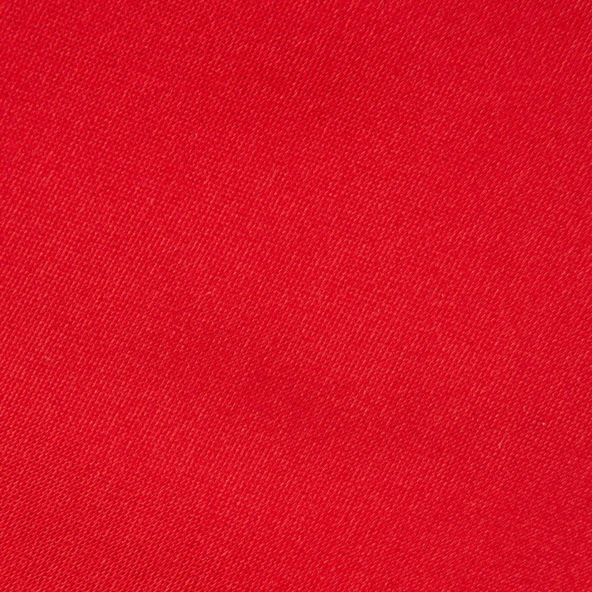 View 3 of product A Red Plain Satin Silk Tie by Turnbull & Asser is neatly rolled and displayed against a plain light gray background.