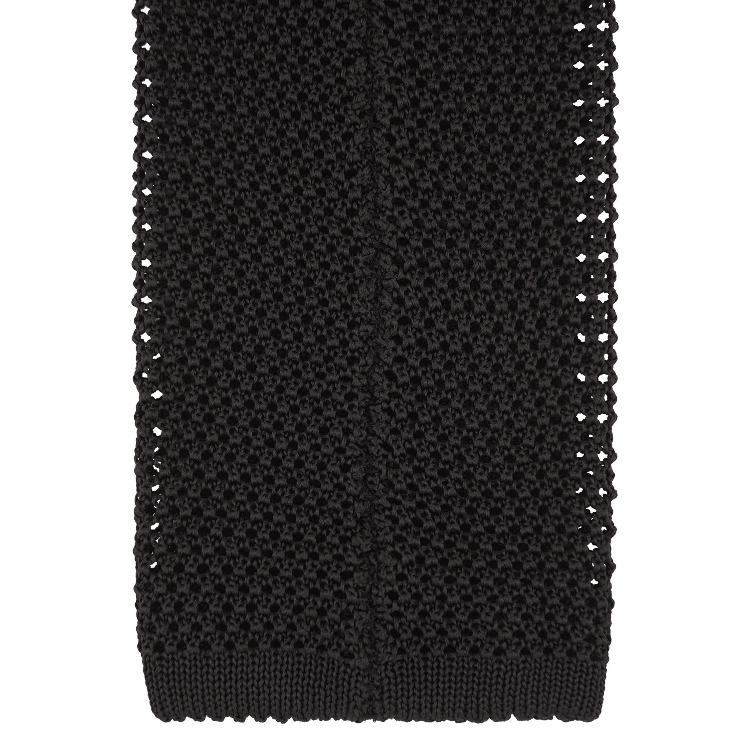 Image 4 of product Black Knitted Silk Tie