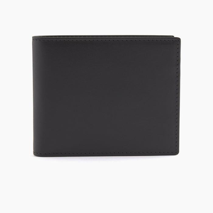 Black Leather Billfold Image 2