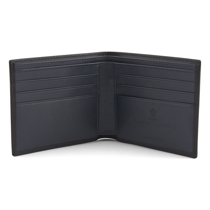 Black Leather Billfold Image 1