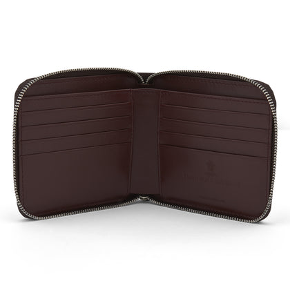 Violla Leather 8 C/C Zipped Wallet