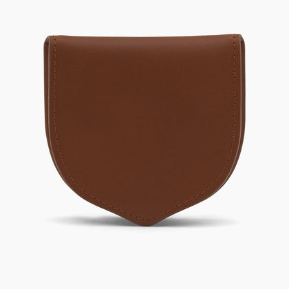 Light Tan Leather Tray Purse Image 2