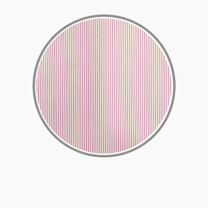 Lilac Hairline Stripe Cotton Fabric Image 2