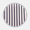 Navy Candy Stripe Cotton Fabric