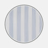 Blue and White Stripe Cotton Fabric