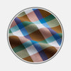 Green and Pink Multi-check Cotton Blend Fabric
