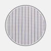 Navy and Light Blue Fine Stripe Silverline Cotton Fabric