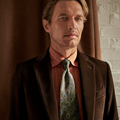 Brown Velvet Jacket