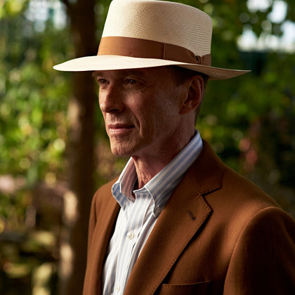 Tobacco Plainweave Cashmere Jacket