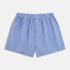 Sky Blue Gingham Check Boxer Shorts