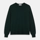 Forest Green Crew Neck Merino Jumper
