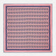 Pink Dressing Gowns Pocket Square