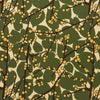 Yellow Berry Floral Pocket Square