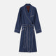 Blue Multi Circle Silk Jacquard Gown