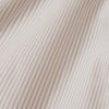 View 4 of product The Turnbull & Asser Sand Bengal Stripe Regular Fit Shirt features thin sand stripes, a T&A collar, and 3-button cuffs. Shown laid flat on a white background.